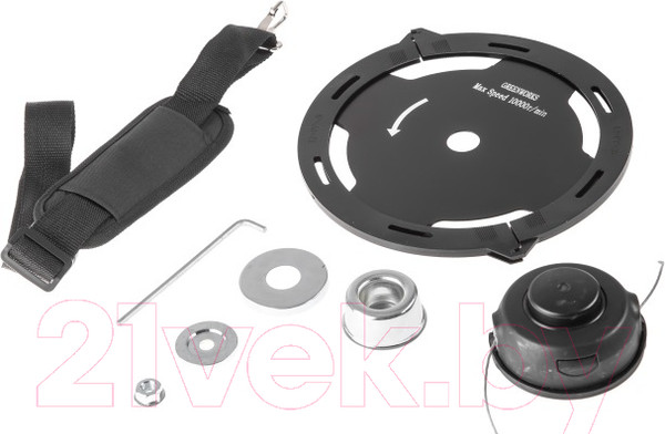 Изображение товара Триммер аккумуляторный Greenworks GD40BC DigiPro (1301507)