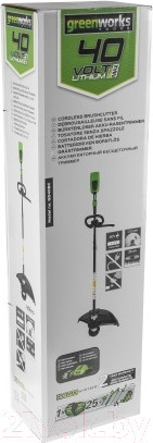 Изображение товара Триммер аккумуляторный Greenworks GD40BC DigiPro (1301507)