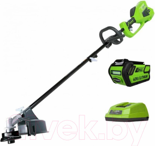 Изображение товара Триммер аккумуляторный Greenworks GD40BCK4 DigiPro (1301507UB)