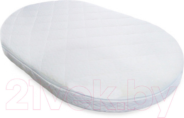 Изображение товара Матрас в кроватку Сонная сказка Садко овал 75x125 (трикотаж)