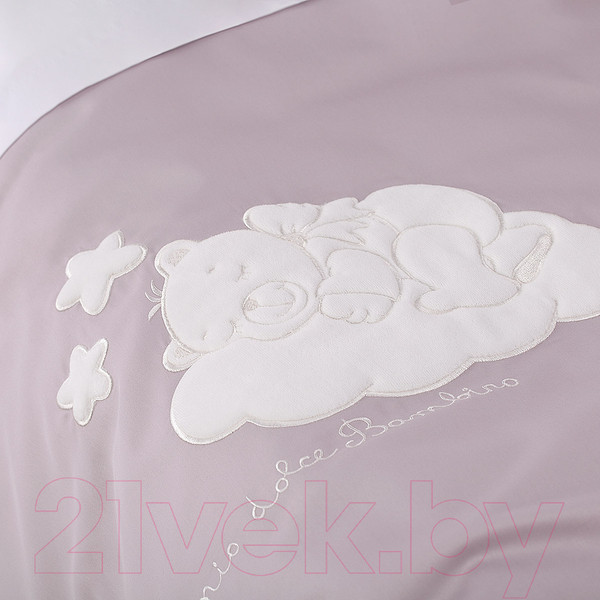 Изображение товара Комплект постельный для малышей Perina Бамбино / ББ6-01.2 (6 предметов, серый)