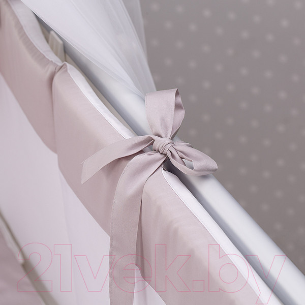 Изображение товара Комплект постельный для малышей Perina Бамбино / ББ6-01.2 (6 предметов, серый)