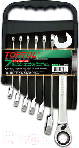 Изображение товара Набор ключей Toptul GAAM0709 (7 предметов)