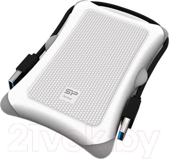Изображение товара Внешний жесткий диск Silicon Power Armor A30 1TB White (SP010TBPHDA30S3W)
