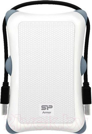 Изображение товара Внешний жесткий диск Silicon Power Armor A30 1TB White (SP010TBPHDA30S3W)