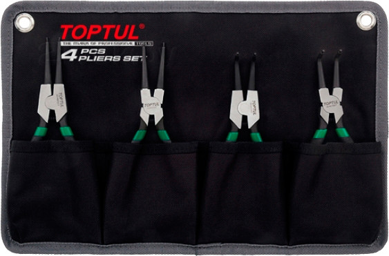 Изображение товара Набор съемников Toptul GPAQ0401 (4 предмета)