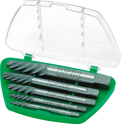 Изображение товара Набор экстракторов Toptul JGAW0502 (5 предметов)