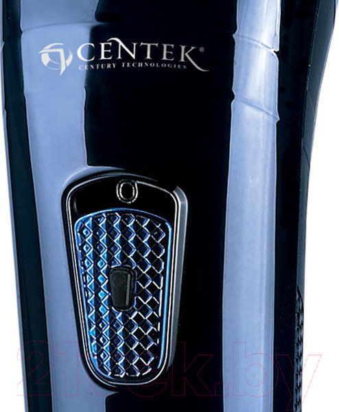 Изображение товара Машинка для стрижки волос Centek CT-2122 (синий/хром)
