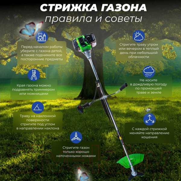 Изображение товара Триммер бензиновый DGM BC-210