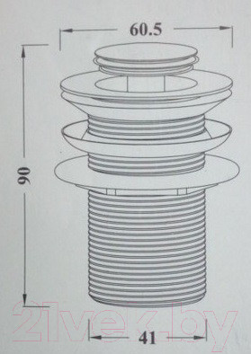 Изображение товара Донный клапан Ledeme L66-2