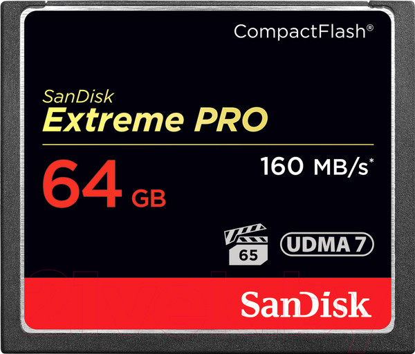 Изображение товара Карта памяти SanDisk Extreme Pro CompactFlash 64GB (SDCFXPS-064G-X46)