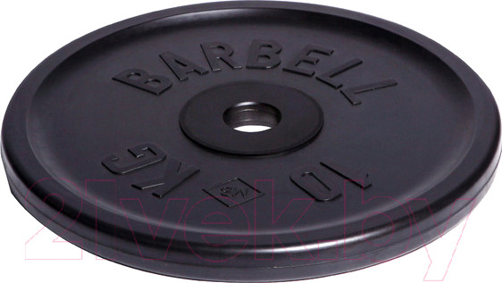 Изображение товара Диск для штанги MB Barbell Олимпийский d51мм 10кг (черный)