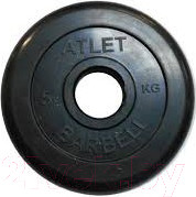 Изображение товара Диск для штанги MB Barbell d51мм 5кг (черный)