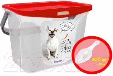 Изображение товара Емкость для хранения корма Berossi АС 37646000 (красный)