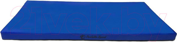 Изображение товара Гимнастический мат Perfetto Sport №6 1x2x0.1м (синий)