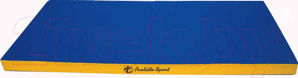 Изображение товара Гимнастический мат Perfetto Sport №6 1x2x0.1м (синий)