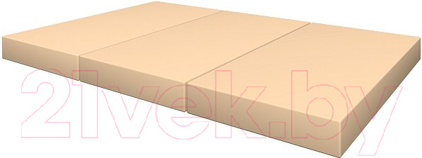 Изображение товара Гимнастический мат Perfetto Sport Складной №4 1x1.5x0.1м (бежевый)