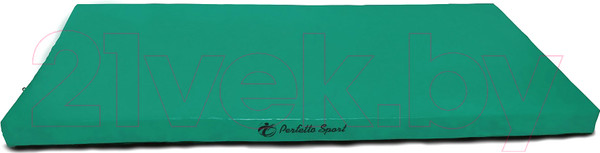 Изображение товара Гимнастический мат Perfetto Sport №9 1x1.5x0.1м (зеленый/желтый)