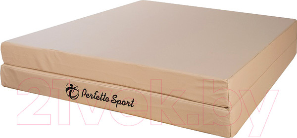 Изображение товара Гимнастический мат Perfetto Sport Складной №10 1x1.5x0.1м (бежевый)