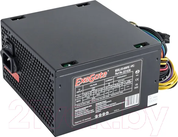 Изображение товара Блок питания для компьютера ExeGate 400NPXE 400W