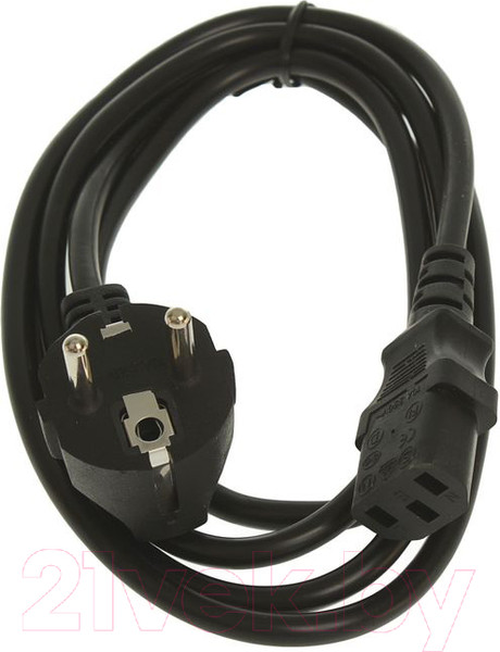 Изображение товара Адаптер Cablexpert PC-186 Schuko-C13 (1.8м, черный)