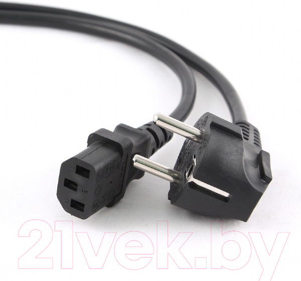 Изображение товара Адаптер Cablexpert PC-186 Schuko-C13 (1.8м, черный)