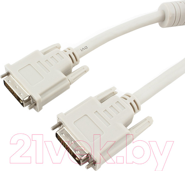 Изображение товара Кабель Cablexpert CC-DVI-6C (белый)