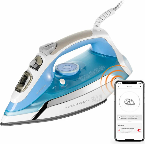 Изображение товара Утюг Redmond SkyIron RI-C255S (голубой)