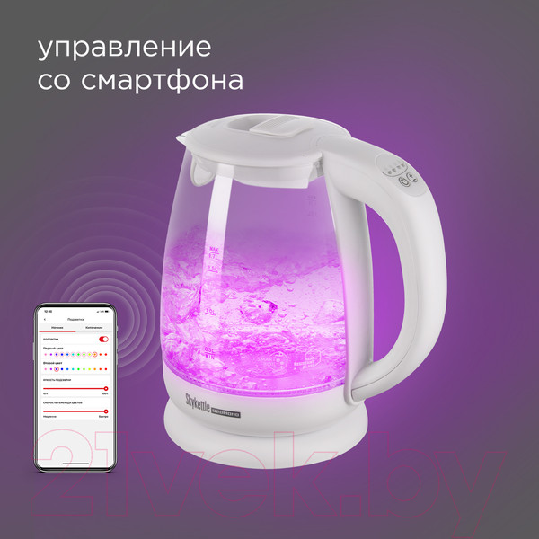 Изображение товара Электрочайник Redmond SkyKettle RK-G211S (белый)