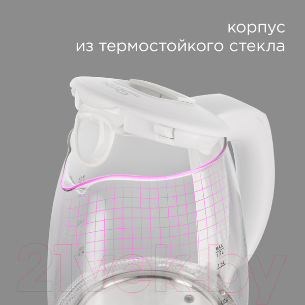 Изображение товара Электрочайник Redmond SkyKettle RK-G211S (белый)