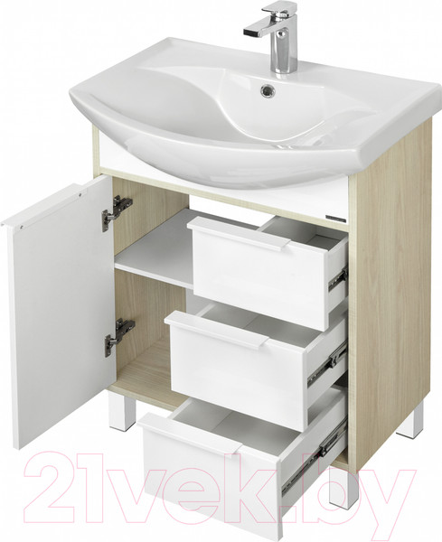 Изображение товара Тумба под умывальник Акватон Рико 65 (1A213301RIB90)