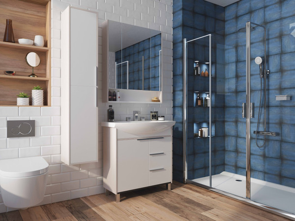 Изображение товара Тумба под умывальник Акватон Рико 80 (1A215401RIB90)