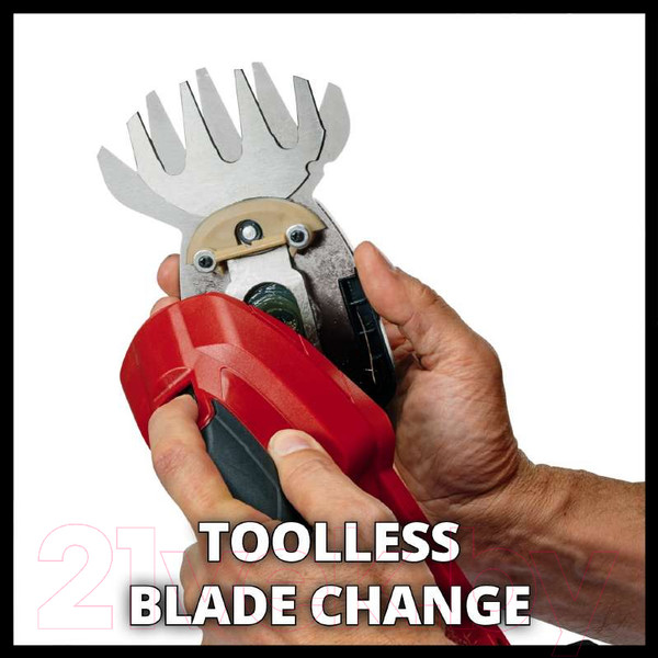 Изображение товара Кусторез аккумуляторный Einhell GE-CG 18 Li (3410370)