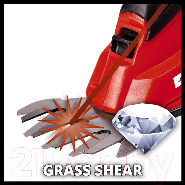 Изображение товара Кусторез аккумуляторный Einhell GE-CG 18 Li (3410370)