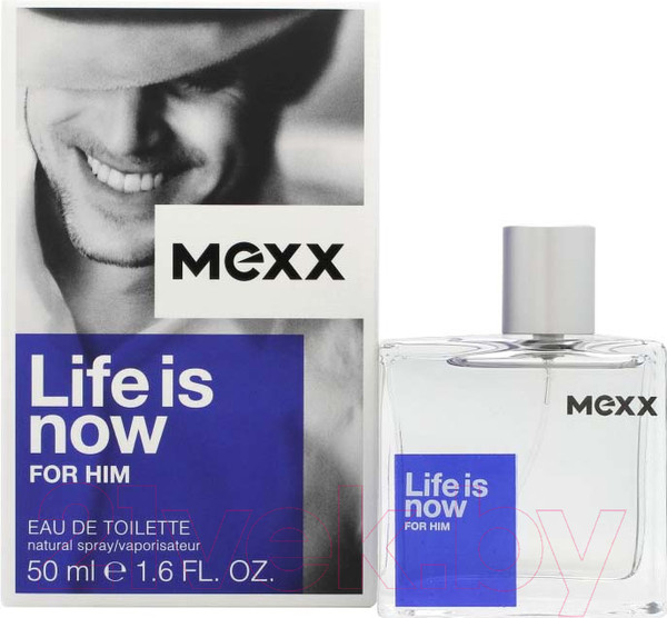 Изображение товара Туалетная вода Mexx Life Is Now For Him (50мл)