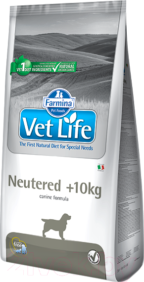 Изображение товара Сухой корм для собак Farmina Vet Life Neutered Dog >10кг (12кг)