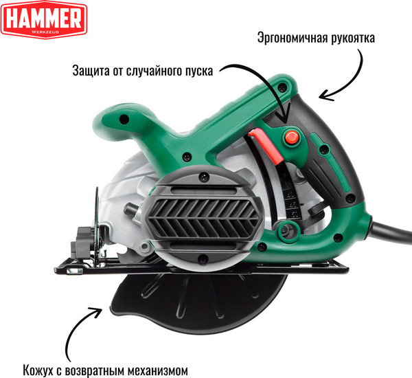 Изображение товара Дисковая пила Hammer Flex CRP1300D