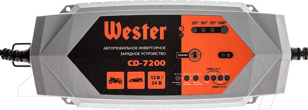 Изображение товара Зарядное устройство для аккумулятора Wester CD-7200