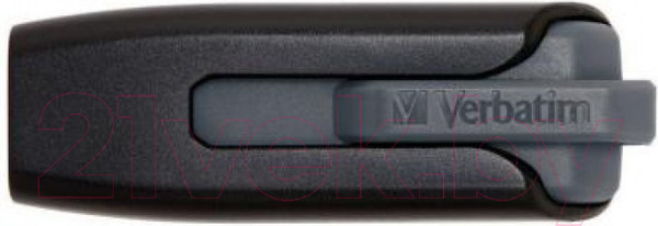 Изображение товара USB flash накопитель Verbatim V3 Store 'N' Go 64Gb Black/Grey (49174)