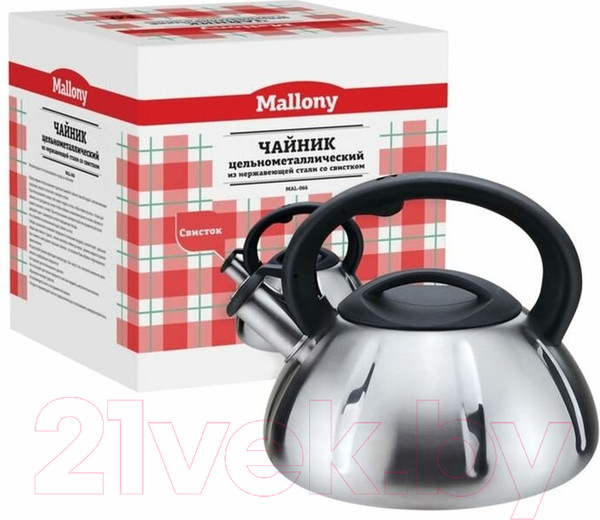 Изображение товара Чайник со свистком Mallony MAL-066 / M910086