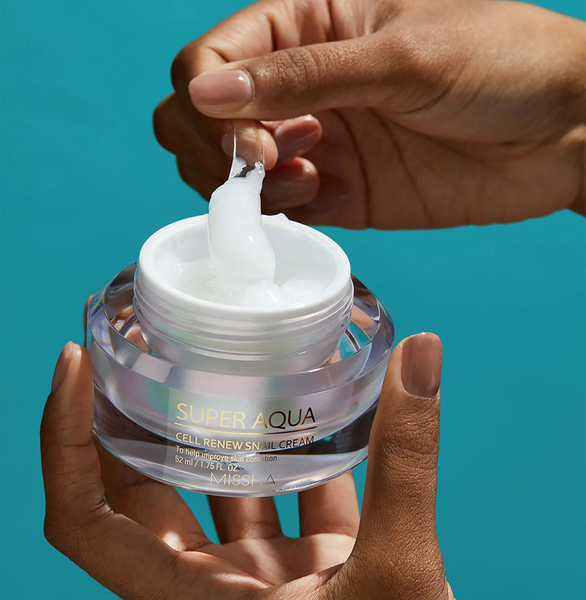 Изображение товара Крем для лица Missha Super Aqua Cell Renew Snail Cream регенерирующий (47г)