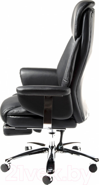 Изображение товара Кресло офисное Norden Parlament / H-2021-35 (хром/экокожа черный)