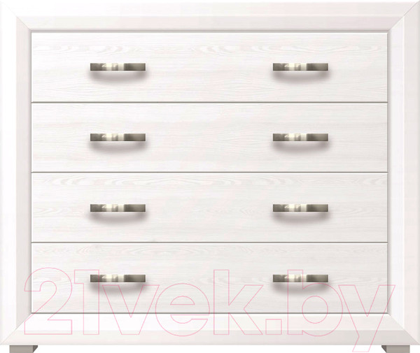 Изображение товара Комод Black Red White Malta B136-KOM4S/11 (лиственница сибирская/орех лион)