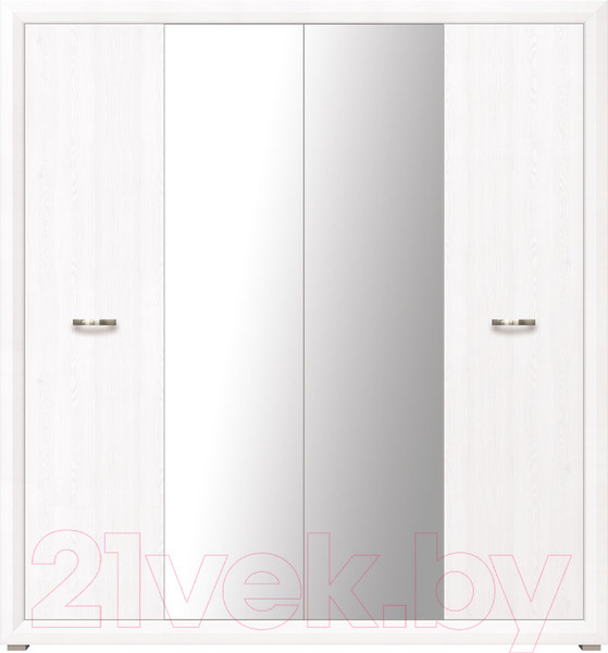 Изображение товара Шкаф Black Red White Malta B136-SZF4D (лиственница сибирская/орех лион)