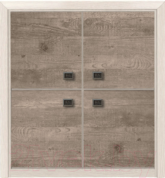 Изображение товара Тумба Black Red White Коен KOM4D (ясень снежный/сосна натуральная)