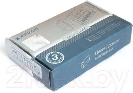 Изображение товара Цилиндровый механизм замка Apecs SC-60-Z-NI