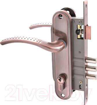 Изображение товара Замок врезной Аллюр 132/3 (медь)