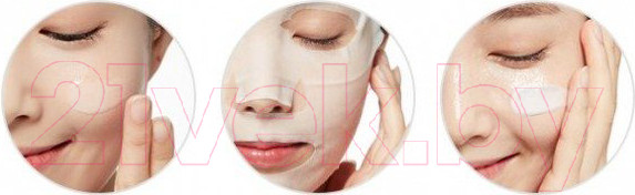 Изображение товара Маска для лица тканевая Missha 3-step питательная (1.5г+25г+1.5г)