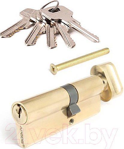 Изображение товара Цилиндровый механизм замка Apecs SC-80(35/45)-Z-C-G