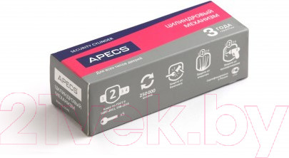 Изображение товара Цилиндровый механизм замка Apecs SC-80(35/45)-Z-C-G